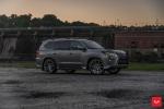 Lexus LX570 on Vossen Wheels (HF-3) (Nebula Gray Pearl) 2019 года